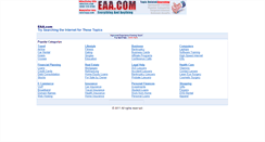 Desktop Screenshot of eaa.com